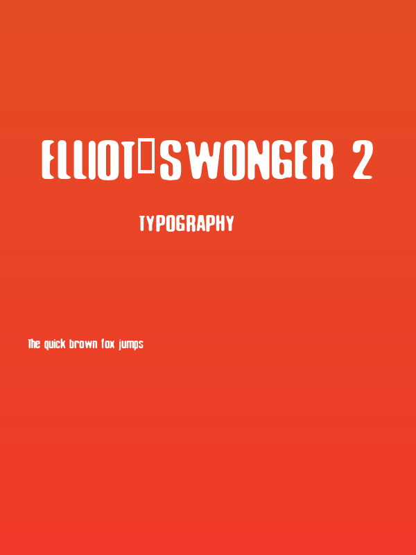 Elliot_Swonger 2 Poster