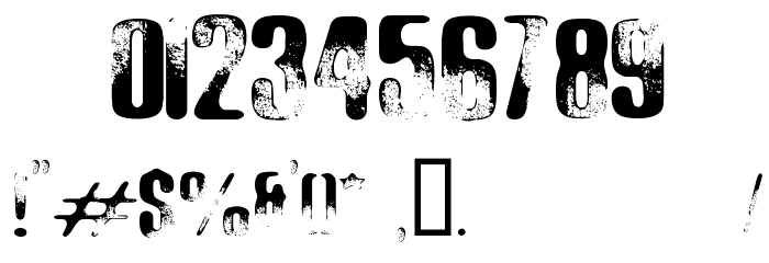 Elliot's Bad Day 4 Font OTHER CHARS