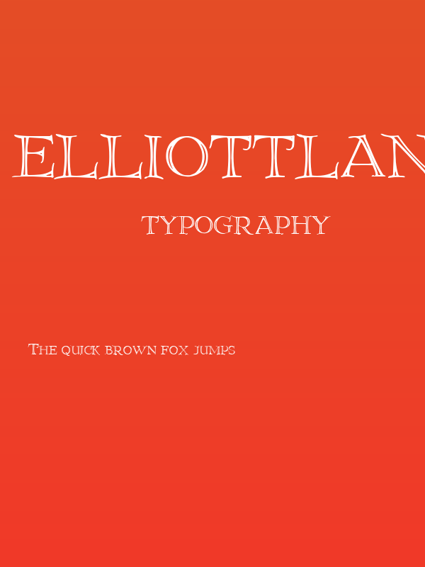 Elliottland J Poster