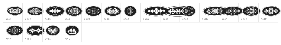 Ellipses Character Map