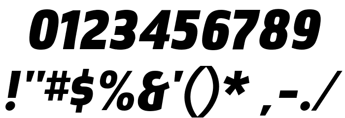 Ellipsoideogram フォント その他の文字