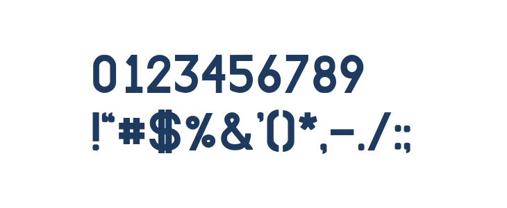 EllipticaBold Other Characters