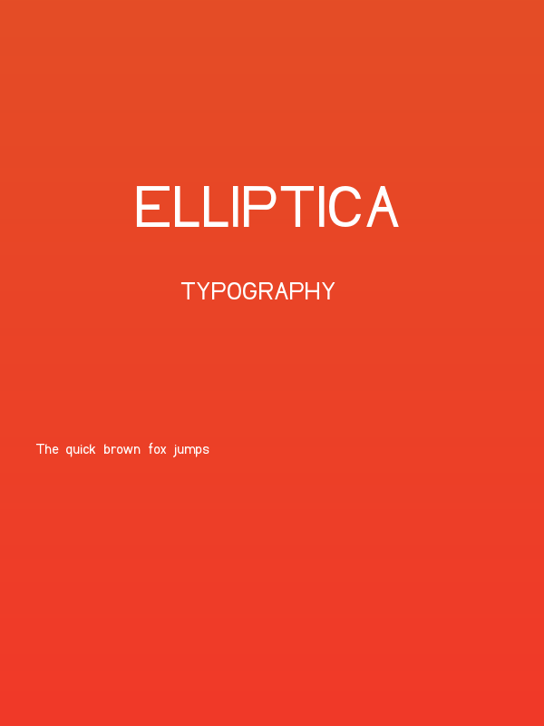 Elliptica Poster
