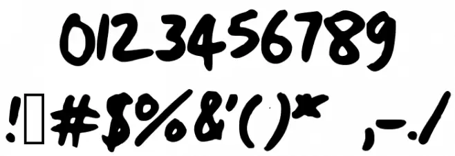 Ellis Шрифта ДРУГИЕ символов