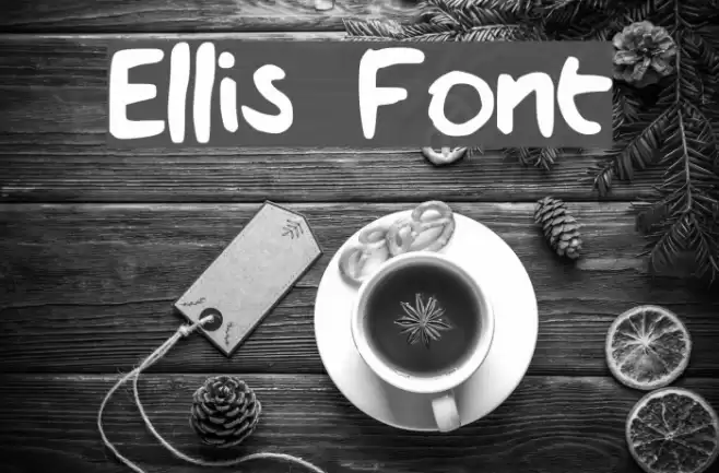 Ellis Шрифта examples