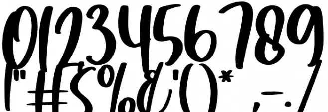 Ellisha Font OTHER CHARS