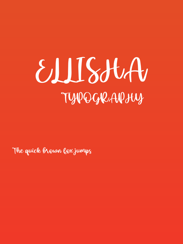Ellisha Poster