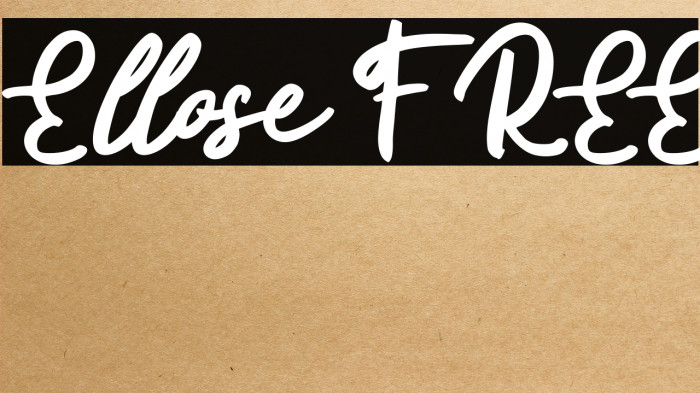 Ellose FREE Example 3