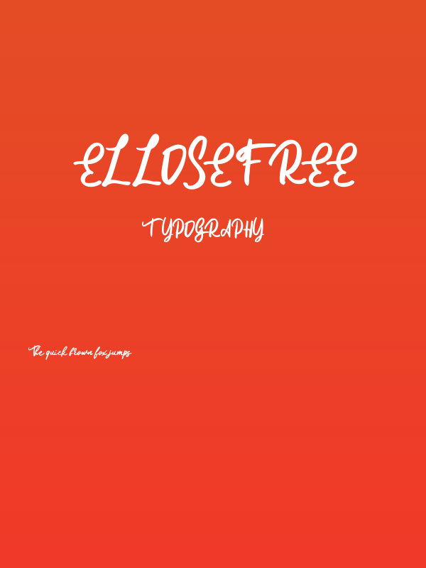 Ellose FREE Poster