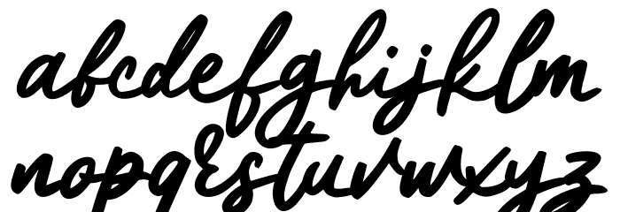 Ellose FREE Font LOWERCASE