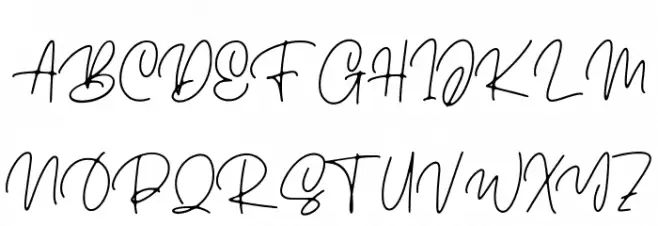 Ellouise Schriftart Groß
