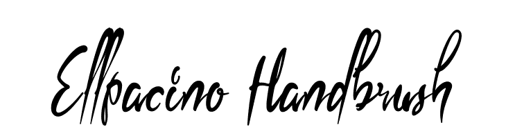 Ellpacino Handbrush  Descarca Fonturi Gratis