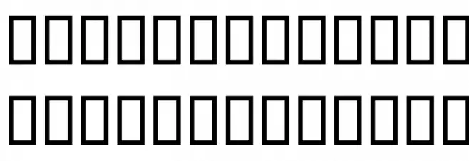 Elm Bold フォント 大文字