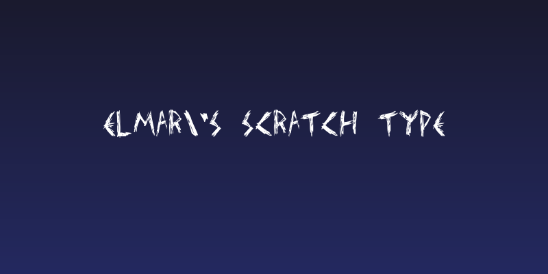Elmar's scratch type Social Header