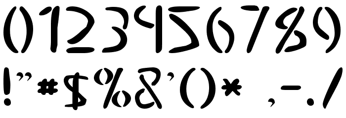 Elminster Font OTHER CHARS