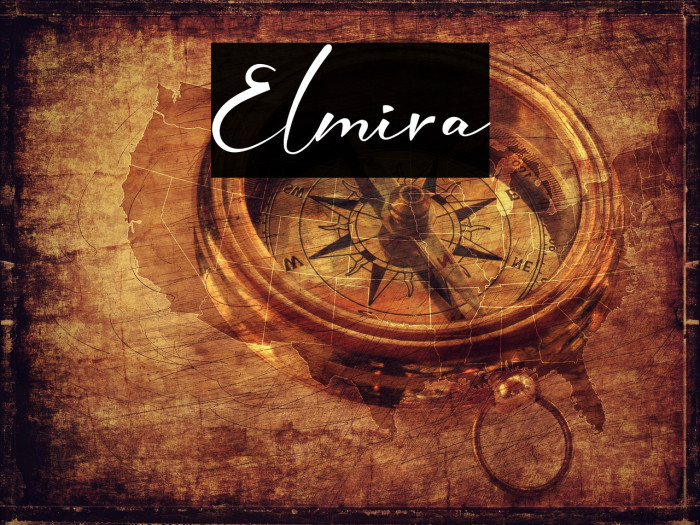 Elmira Шрифта examples