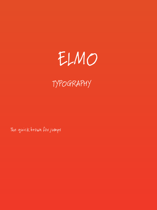 Elmo Poster