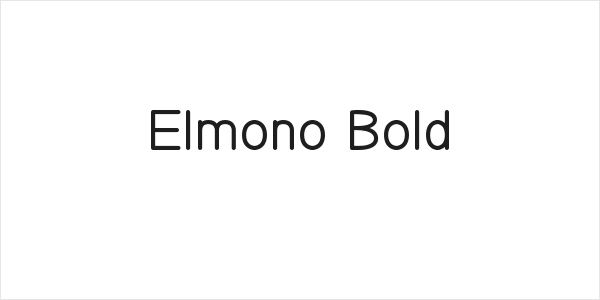 Elmono Bold Logo