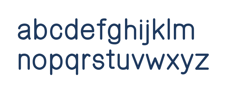 Elmono Bold Lowercase