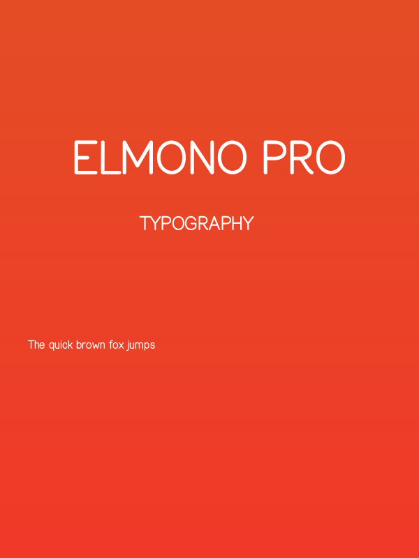 Elmono Pro Poster