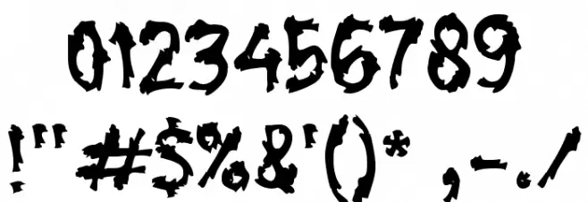 Elodea Font OTHER CHARS