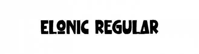 Elonic Regular  لخطوط تنزيل