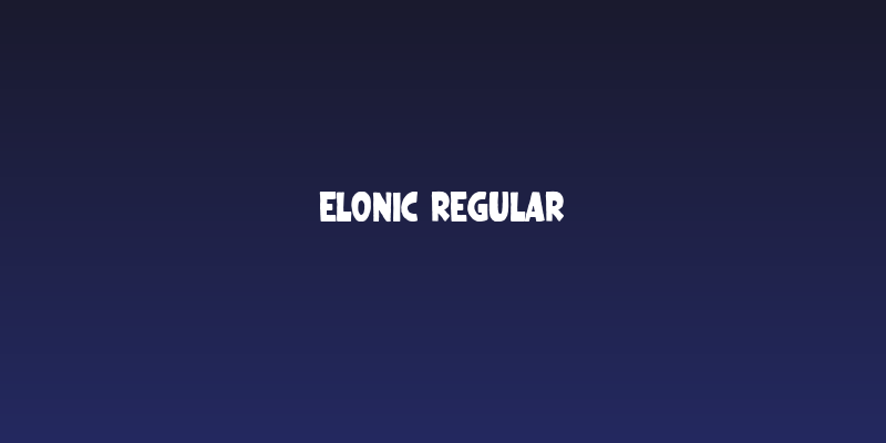 Elonic Regular Social Header