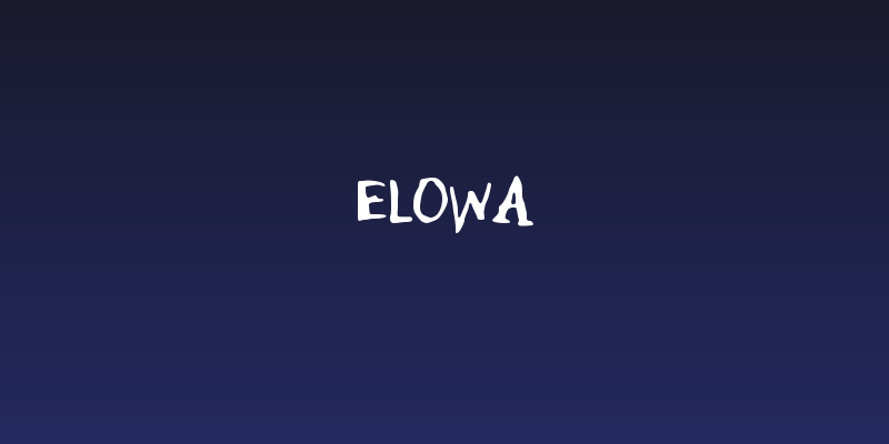 Elowa Social Header