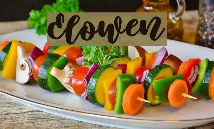 Elowen Font examples