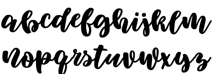 Elowen Font LOWERCASE