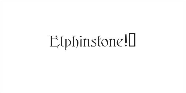 Elphinstone!" Logo