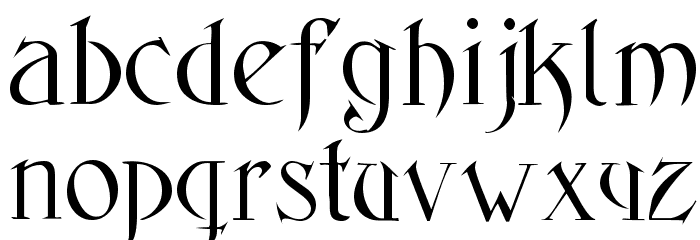 Elphinstone!` Font LOWERCASE