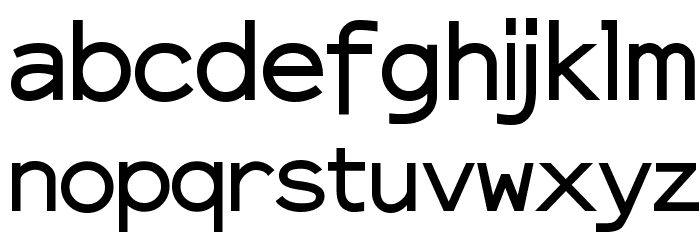 ElroNet Proportional Font LOWERCASE