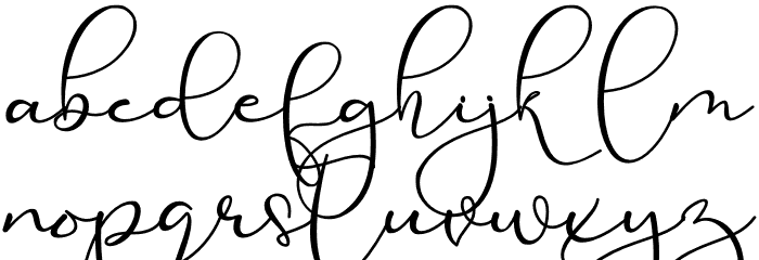 Elsabetha Font LOWERCASE