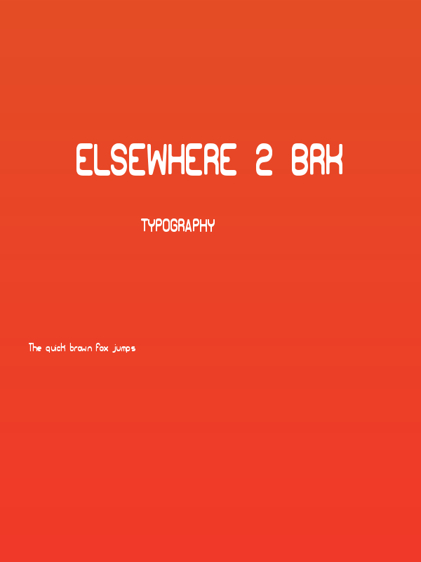 Elsewhere 2 BRK Poster