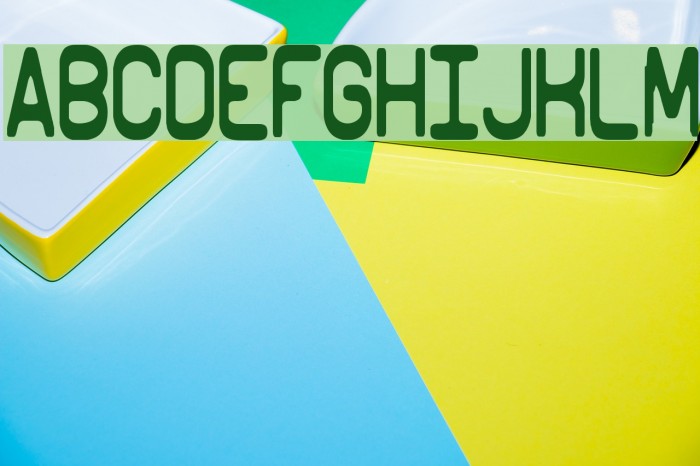 Elsewhere BRK Font examples