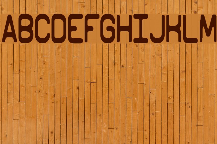 Elsewhere BRK Font examples