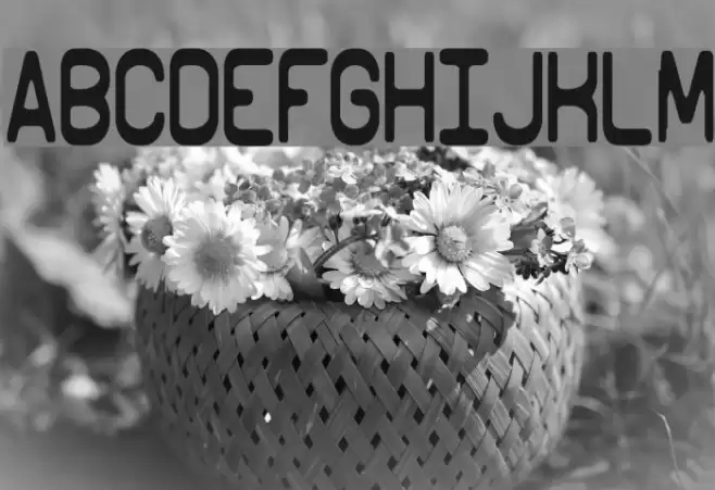 Elsewhere BRK Font examples