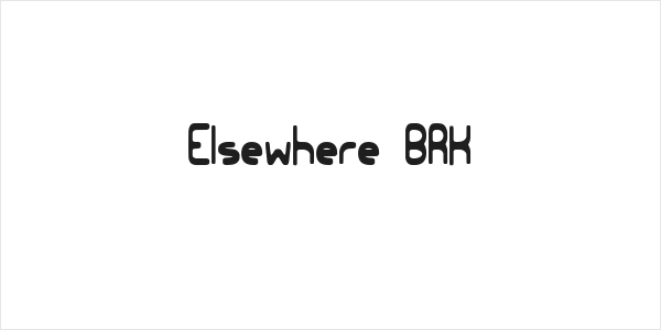 Elsewhere BRK Logo