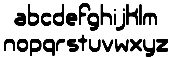 Elsewhere BRK Font LOWERCASE
