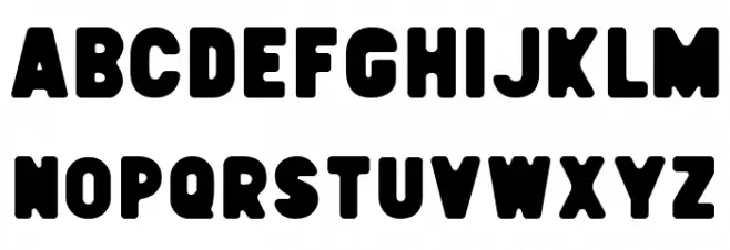 Elsewhere Fill Regular خط أحرف كبيرة