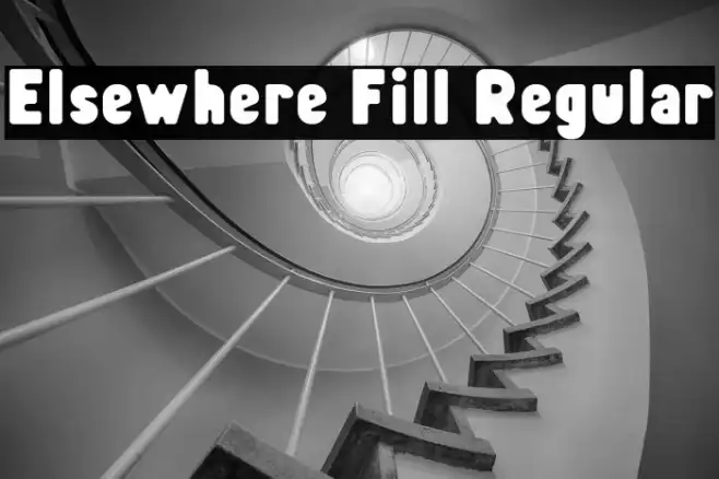 Elsewhere Fill Regular Example 1