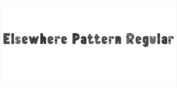 Elsewhere Pattern Regular Logo