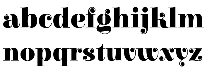 Elsie Black Font LOWERCASE