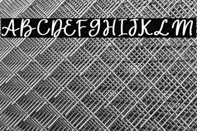 Elsie Kinsley Font examples