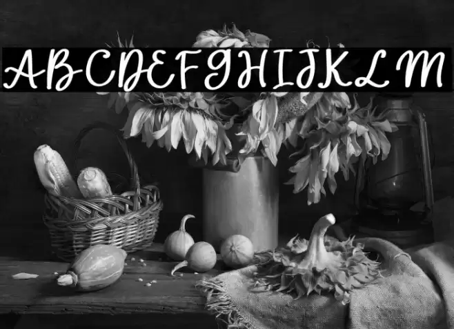 Elsie Kinsley Font examples