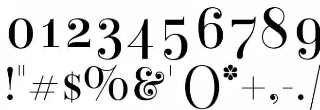 Elsie Regular Font OTHER CHARS