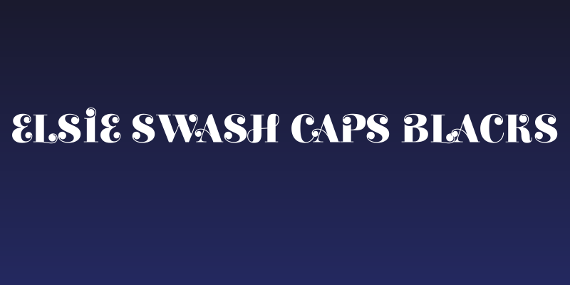Elsie Swash Caps Blacks Social Header