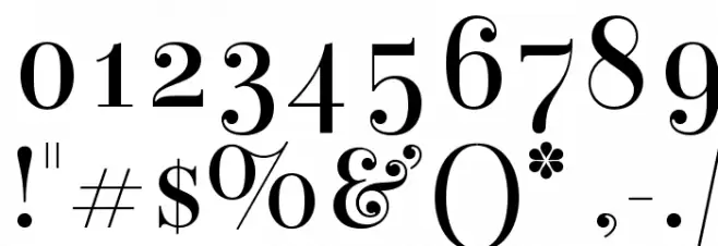 Elsie Swash Caps Font OTHER CHARS