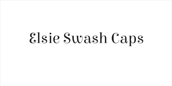 Elsie Swash Caps Logo